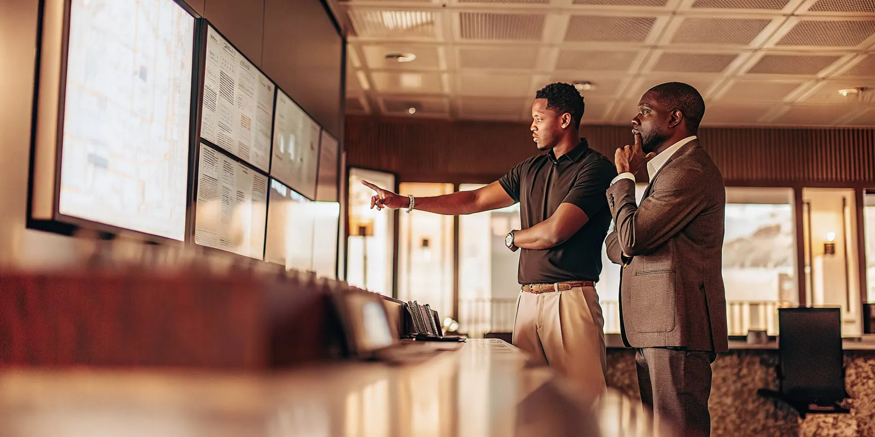 Audit findings presented to an IT leadership team